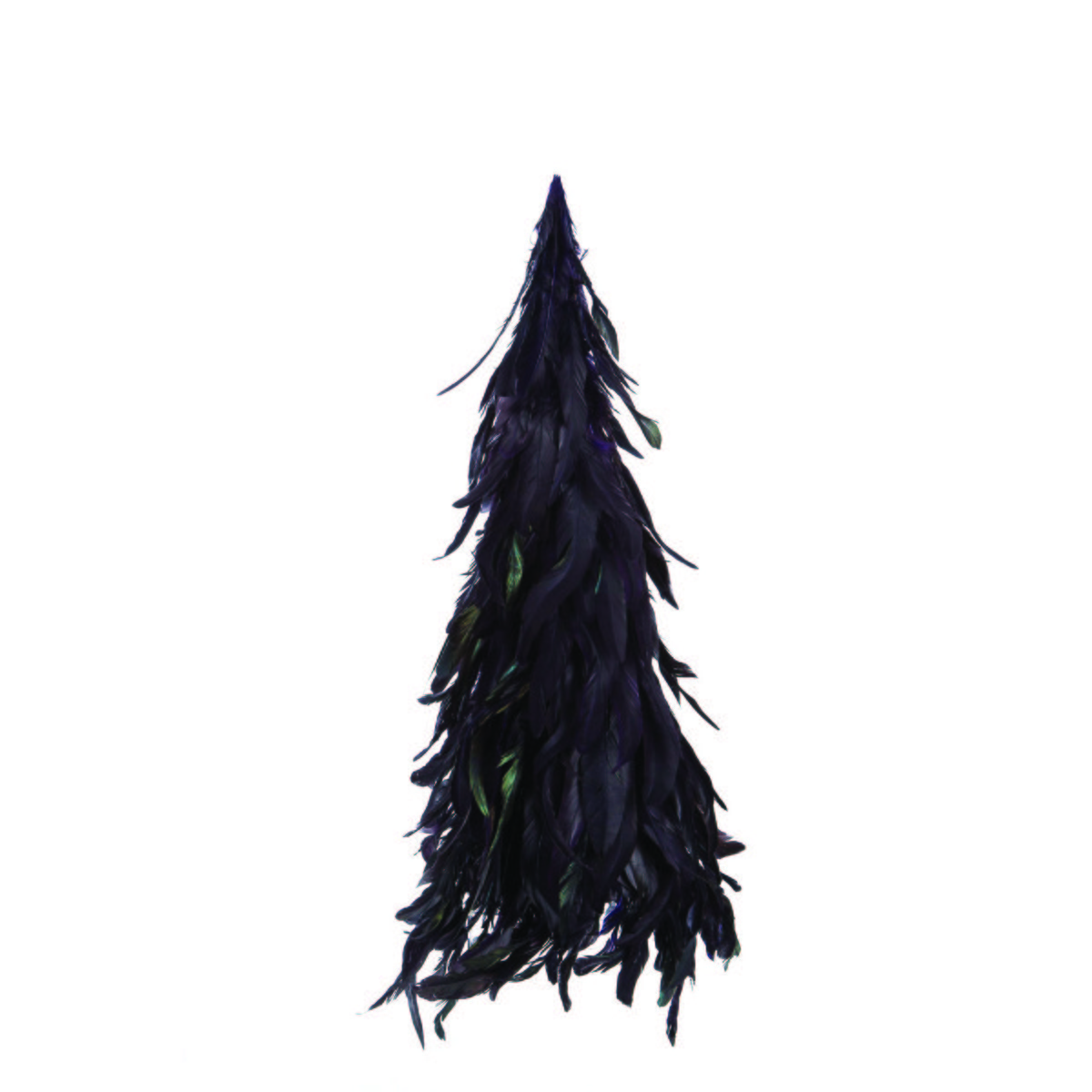 Orsina Dark Small Feather Tree - Purple