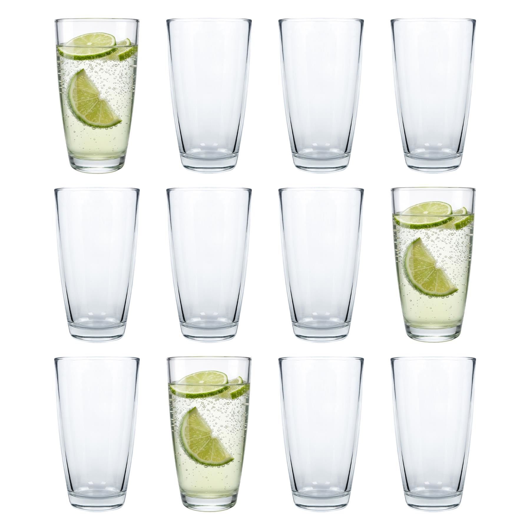 Argon Tableware Conical Highball Glasses - 400ml - Pack of 12