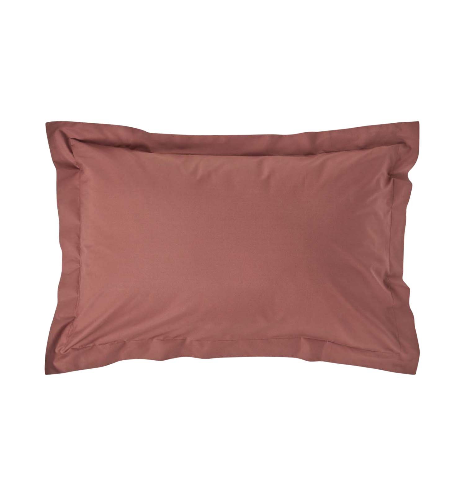 Homescapes Egyptian Cotton Oxford Pillowcase - Chocolate