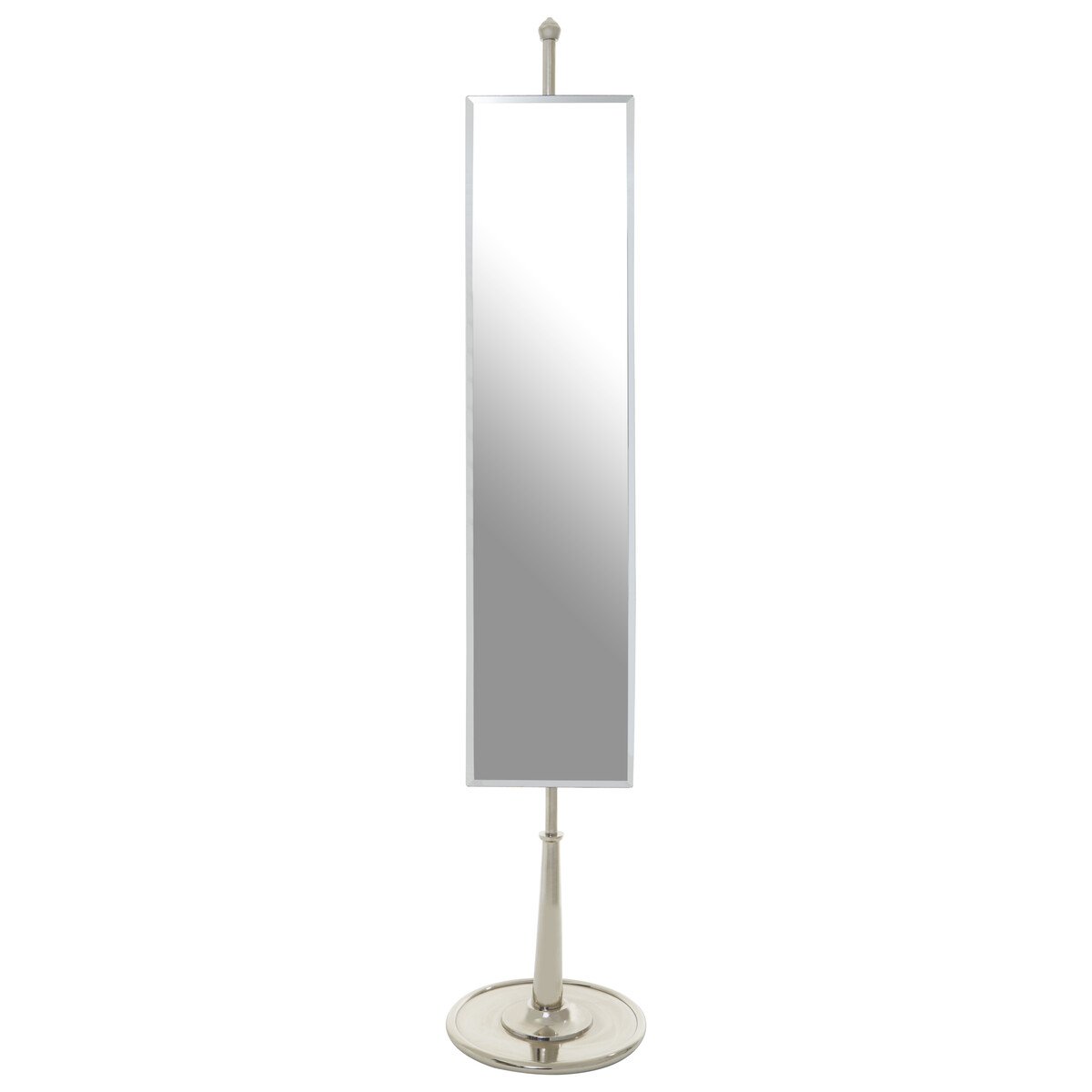 Orsina Kensington Townhouse Rectangular Mirror – Silver
