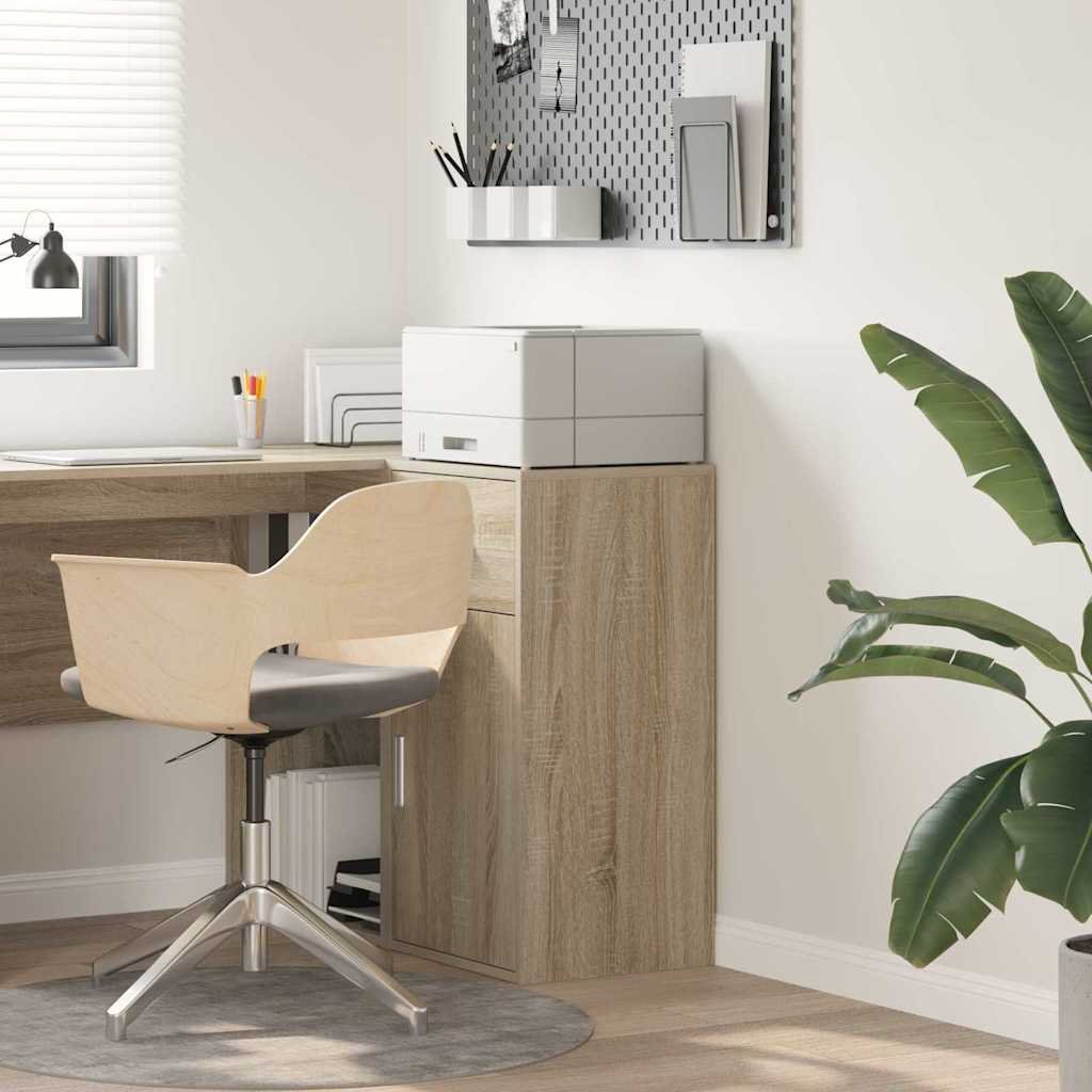 Walplus Sideboard - Light Oak - 38 x 34 x 75 cm