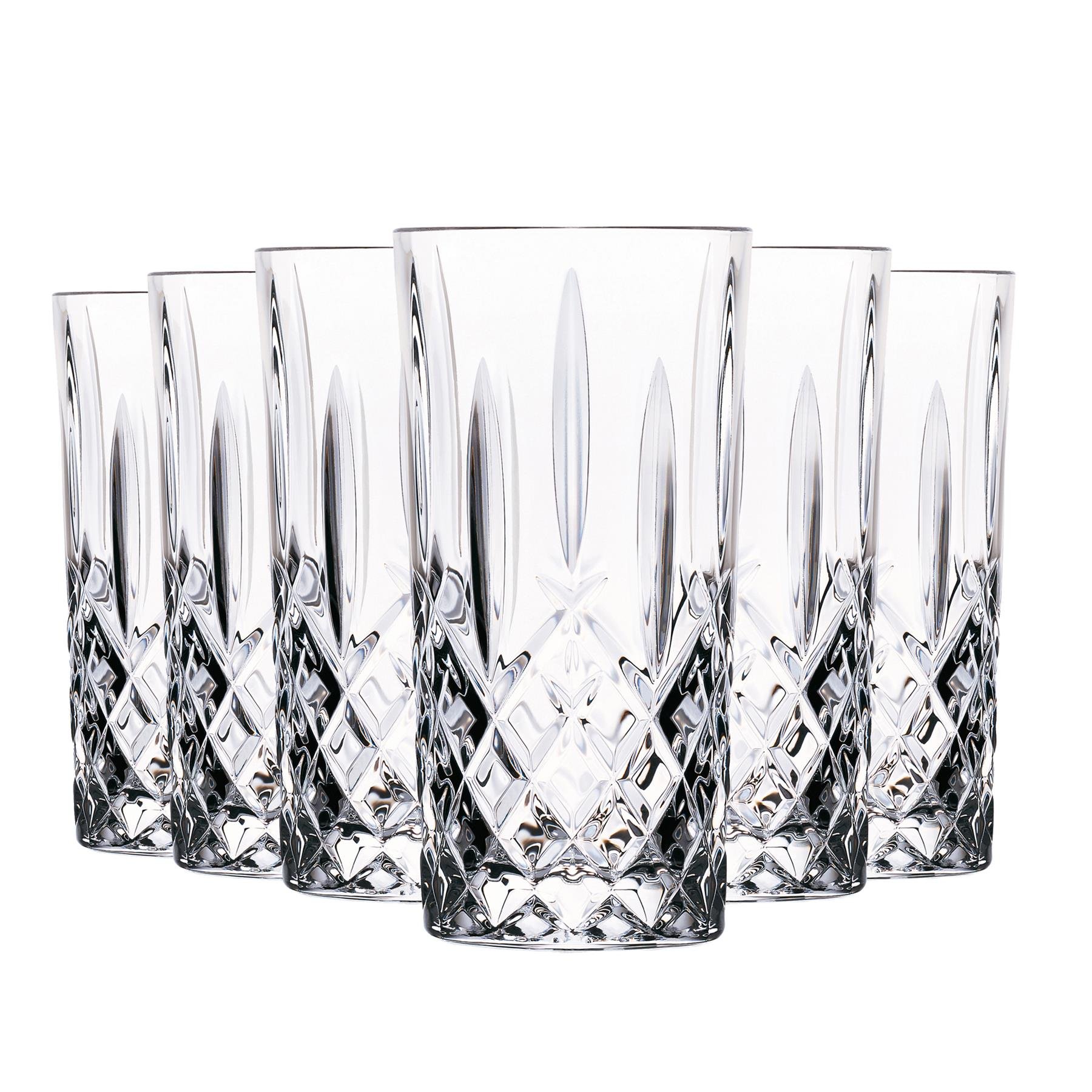 RCR Crystal Old Fashioned Whiskey Glasses Tumblers Set 396ml - Pack of 12