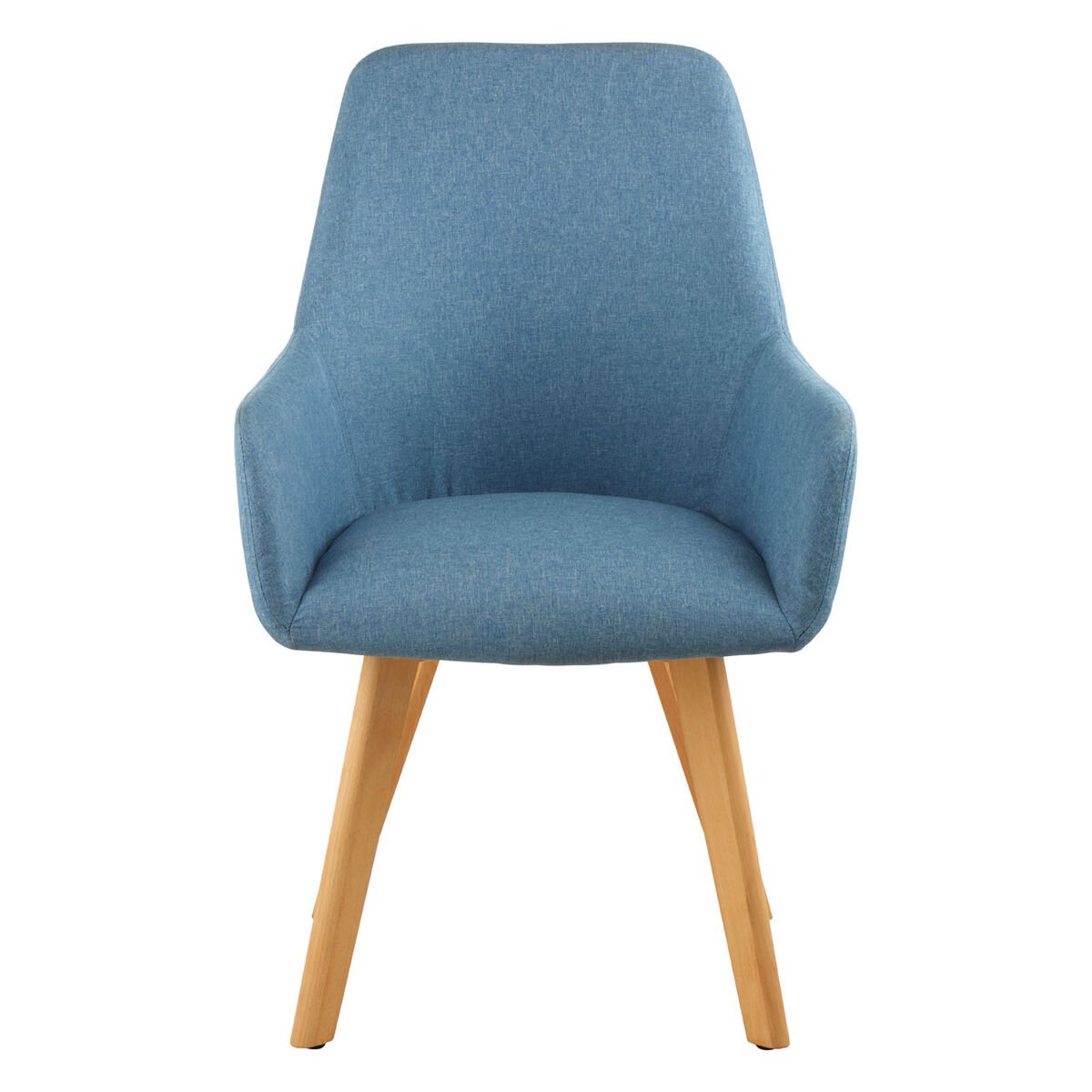 Orsina Stockholm Dining Chair with Angular Legs – Blue