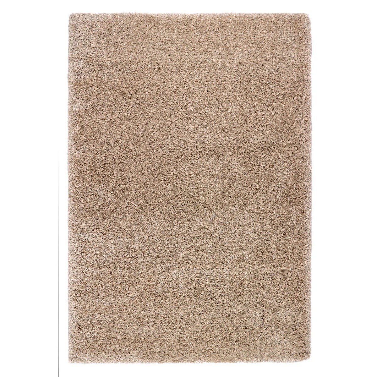 Mega Flooring Beige Modern Plain Rug - 160 x 230cm
