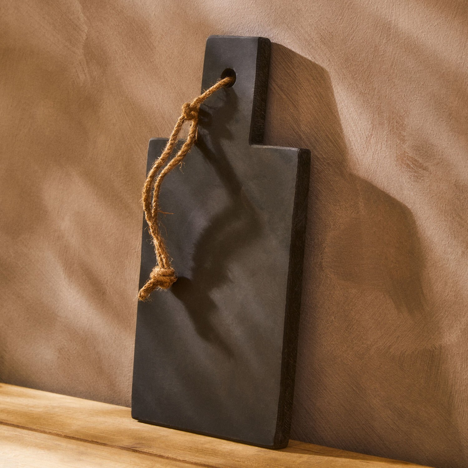 Orsina Preto Small Slate Paddle Chopping And Serving Board