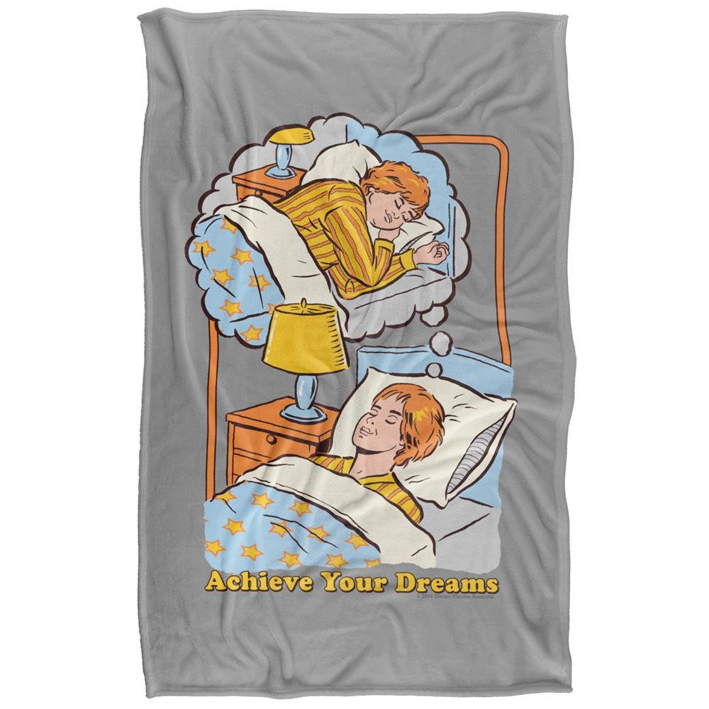 Steven Rhodes Achieve Your Dreams Soft Touch Blanket - 152cm x 127cm