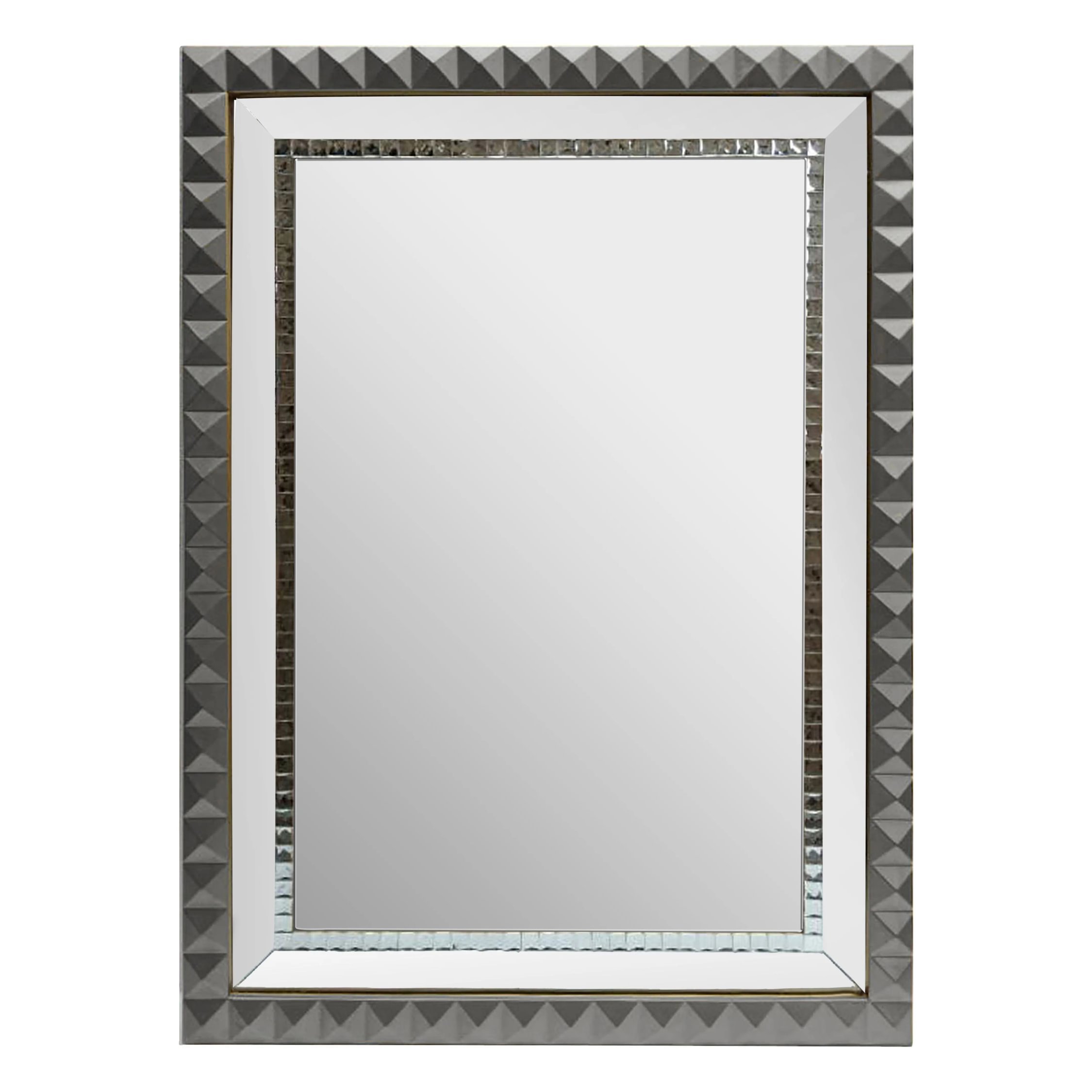 Orsina Taraka Wall Mirror – Silver