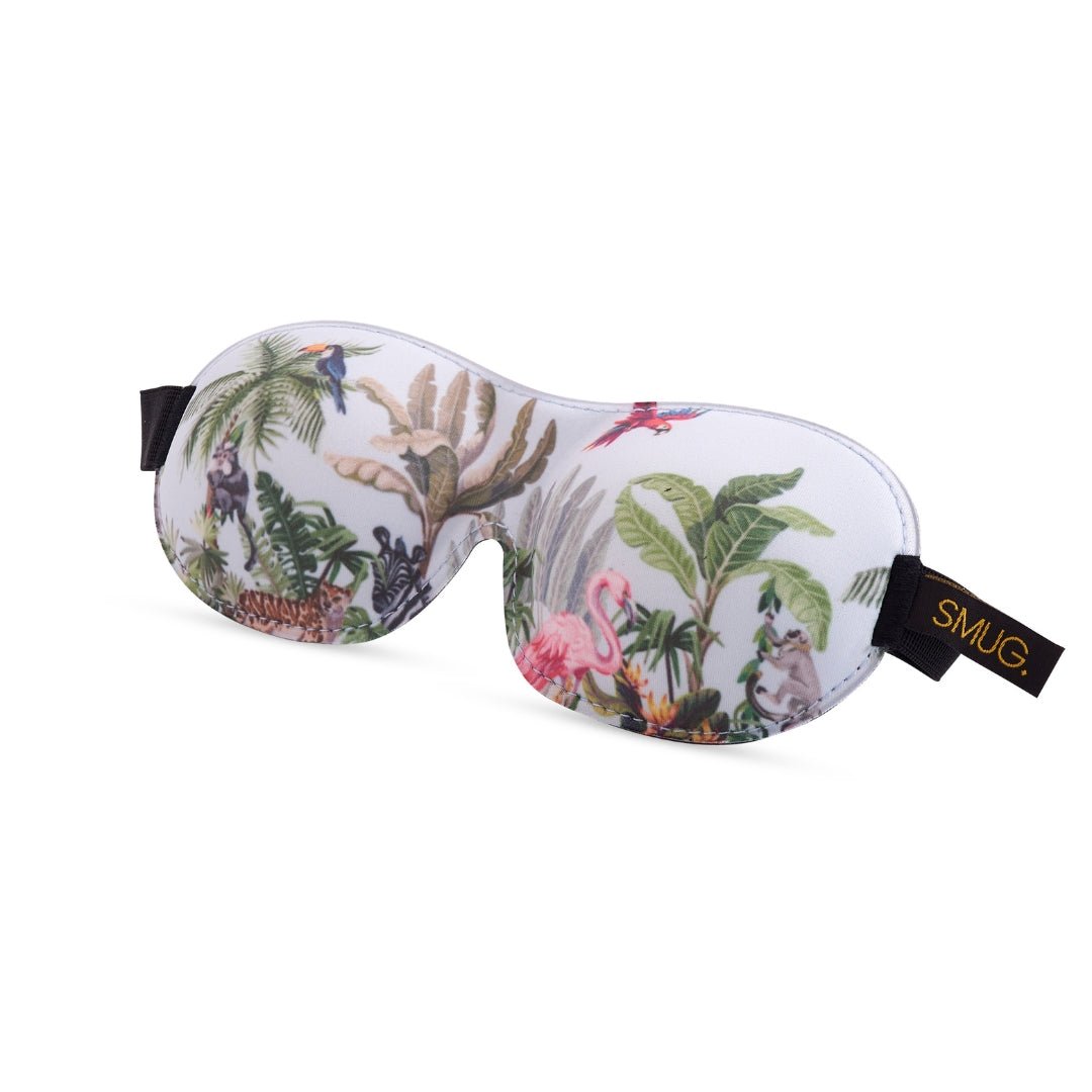 SMUG Contoured 3D Blackout Sleep Mask - Jungle Print