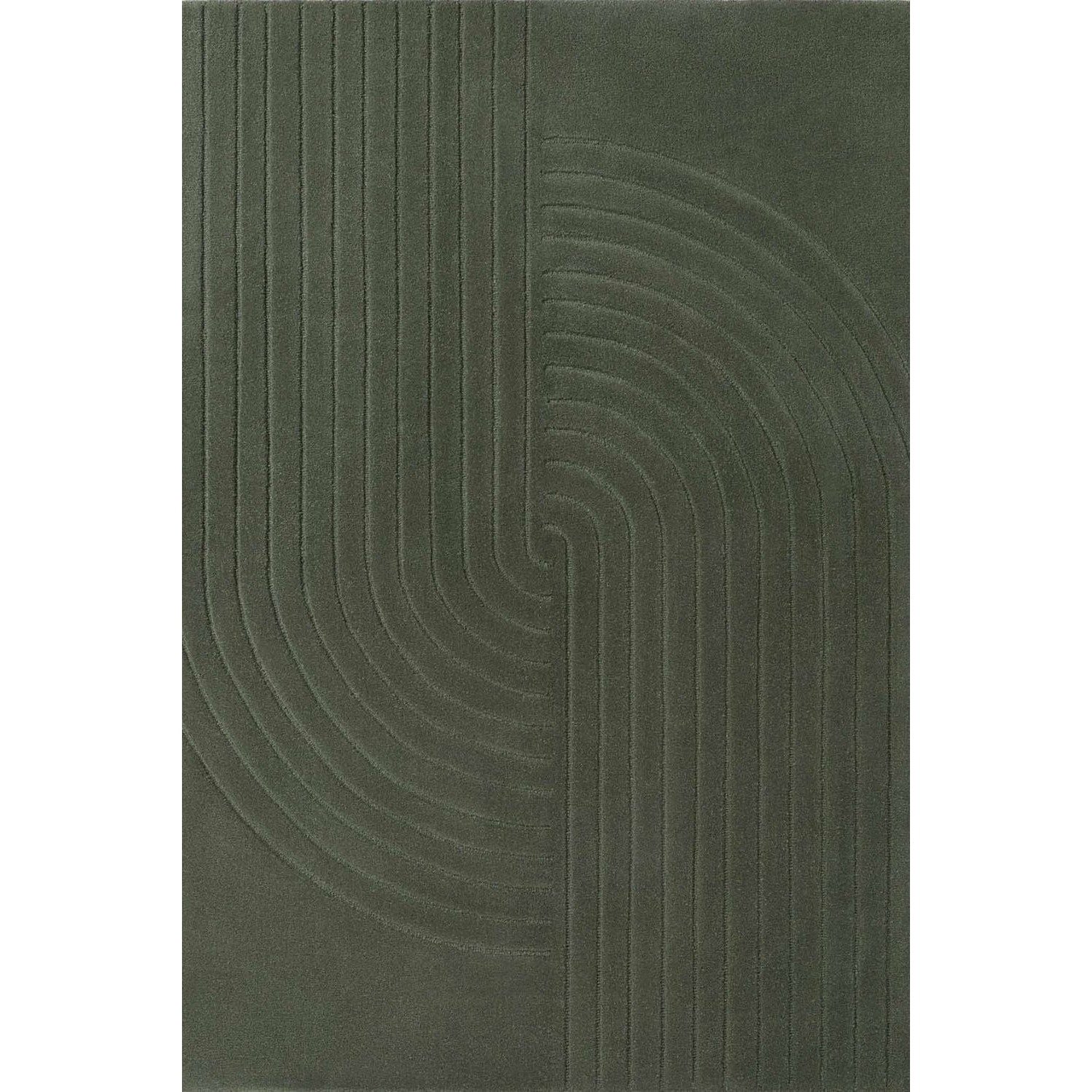 Hanse Home Green Vikosa Arcura Abstract Rug - 120 x 180cm