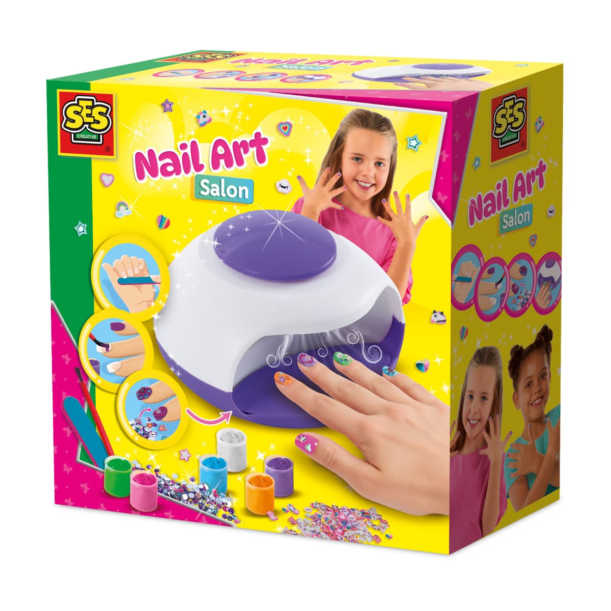 SES Creative Nail Art Salon Studio Art Activity Set