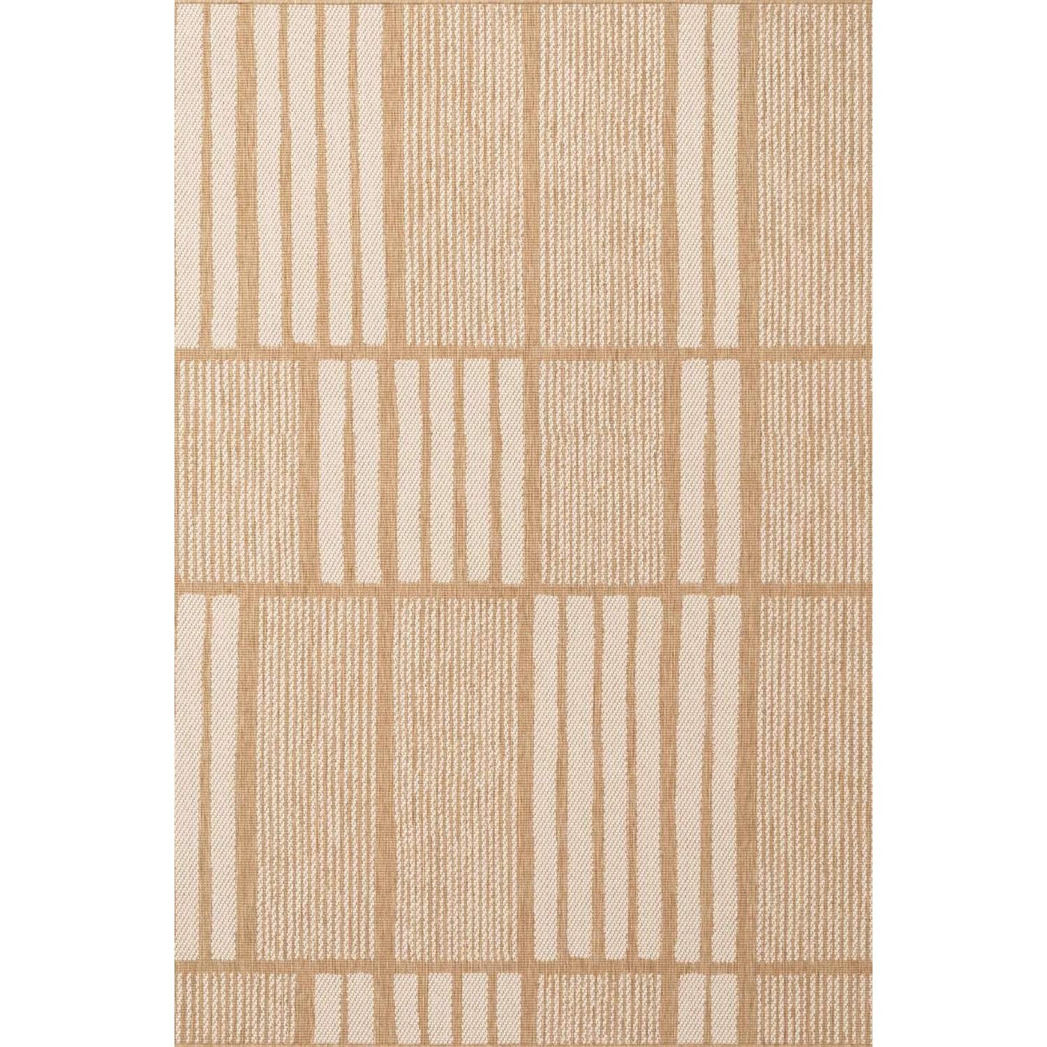 Ted Baker Beige Allington Indoor Outdoor Geometric Rug - 160 x 230cm