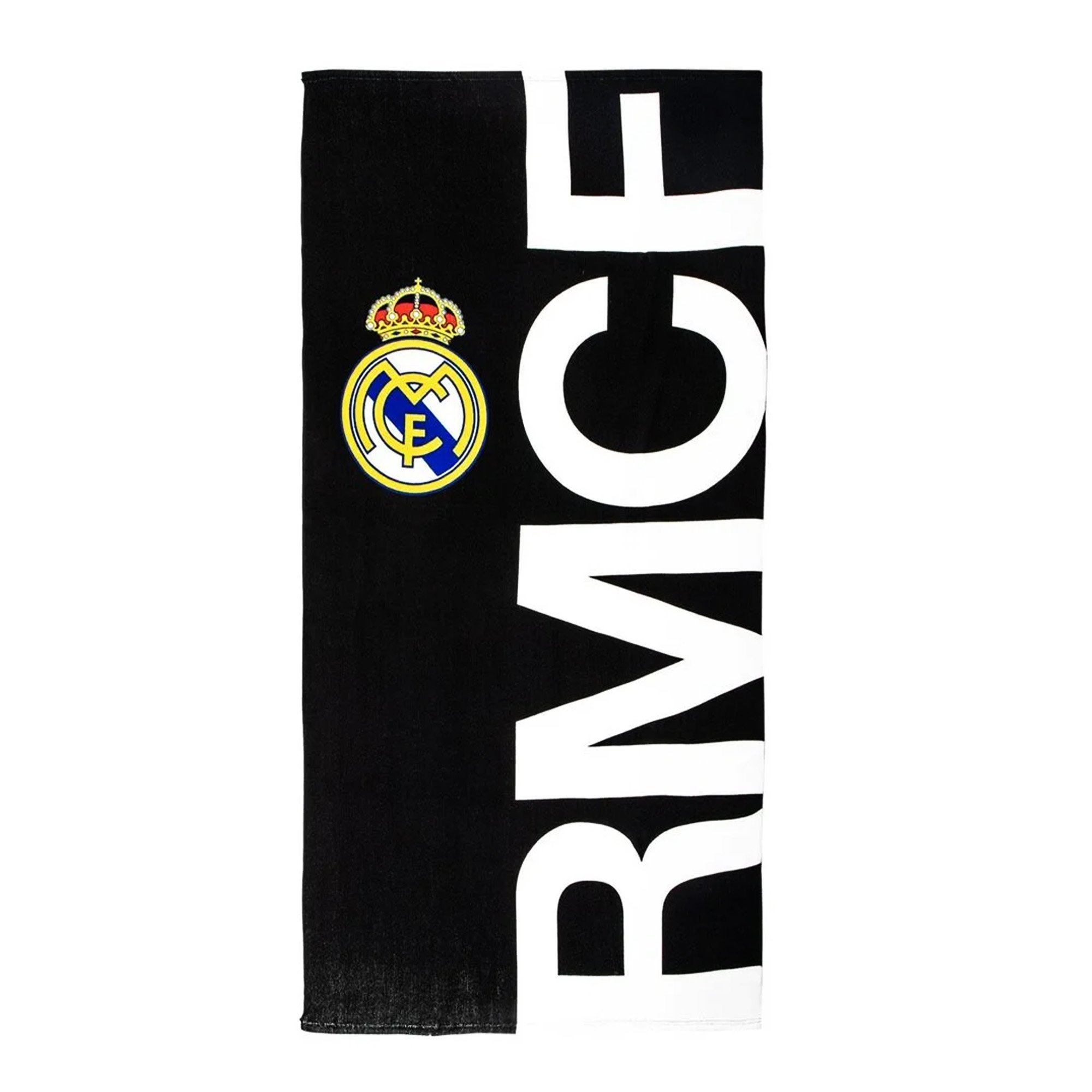 Real Madrid CF Half Crest Beach Towel - Single