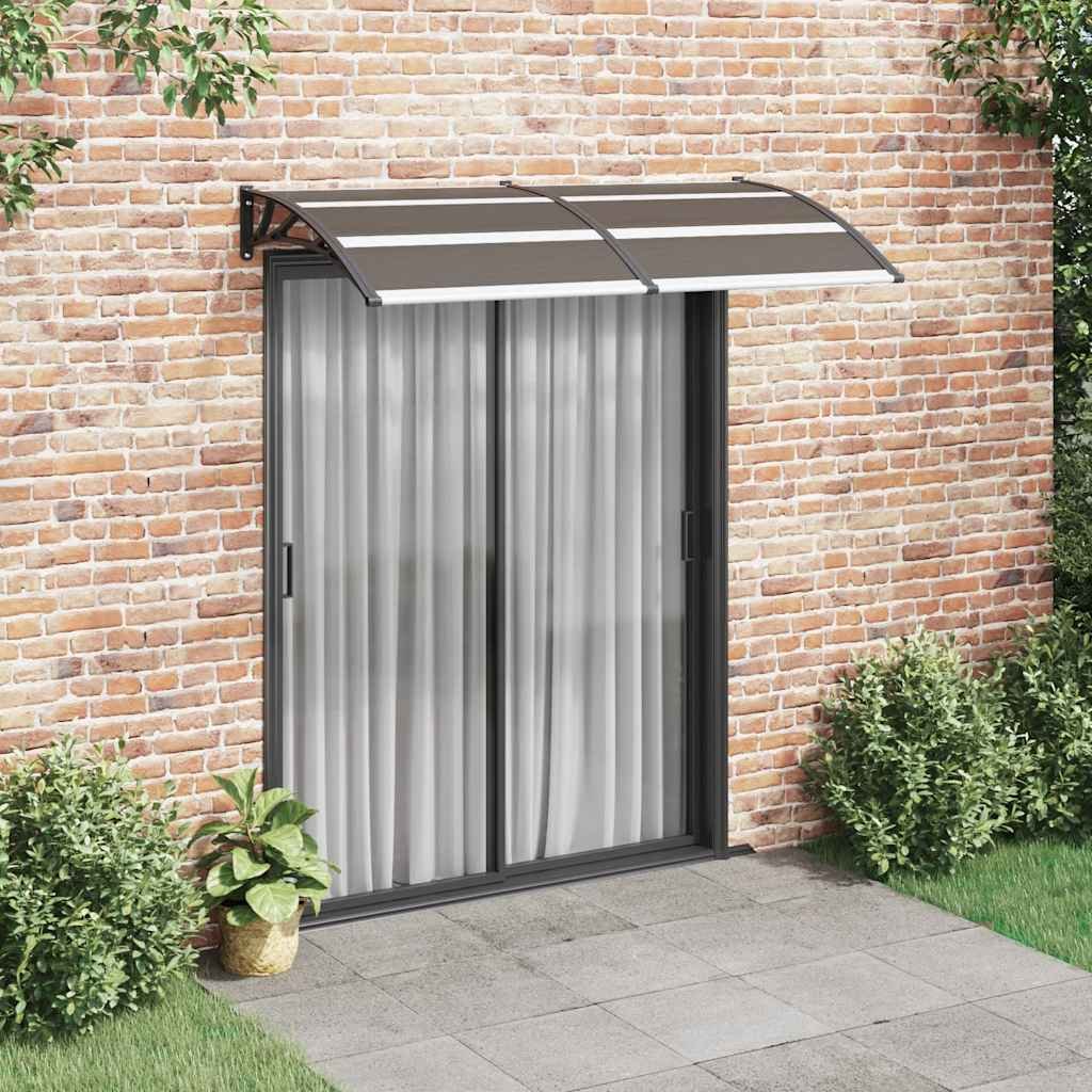 Walplus Polycarbonate Door Canopy - 200 x 100 cm