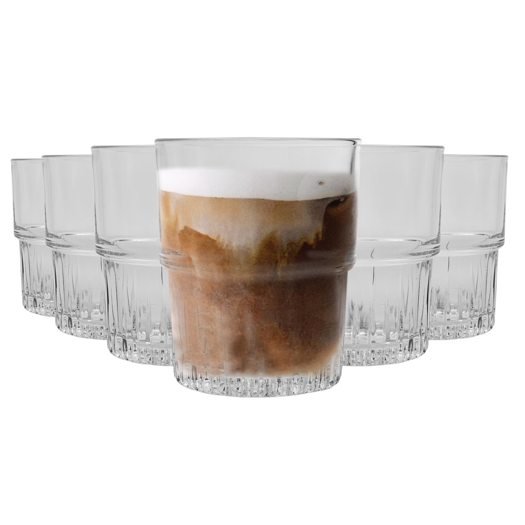 Duralex Empilable 160ml Stackable Drinking Glasses - Pack of 6