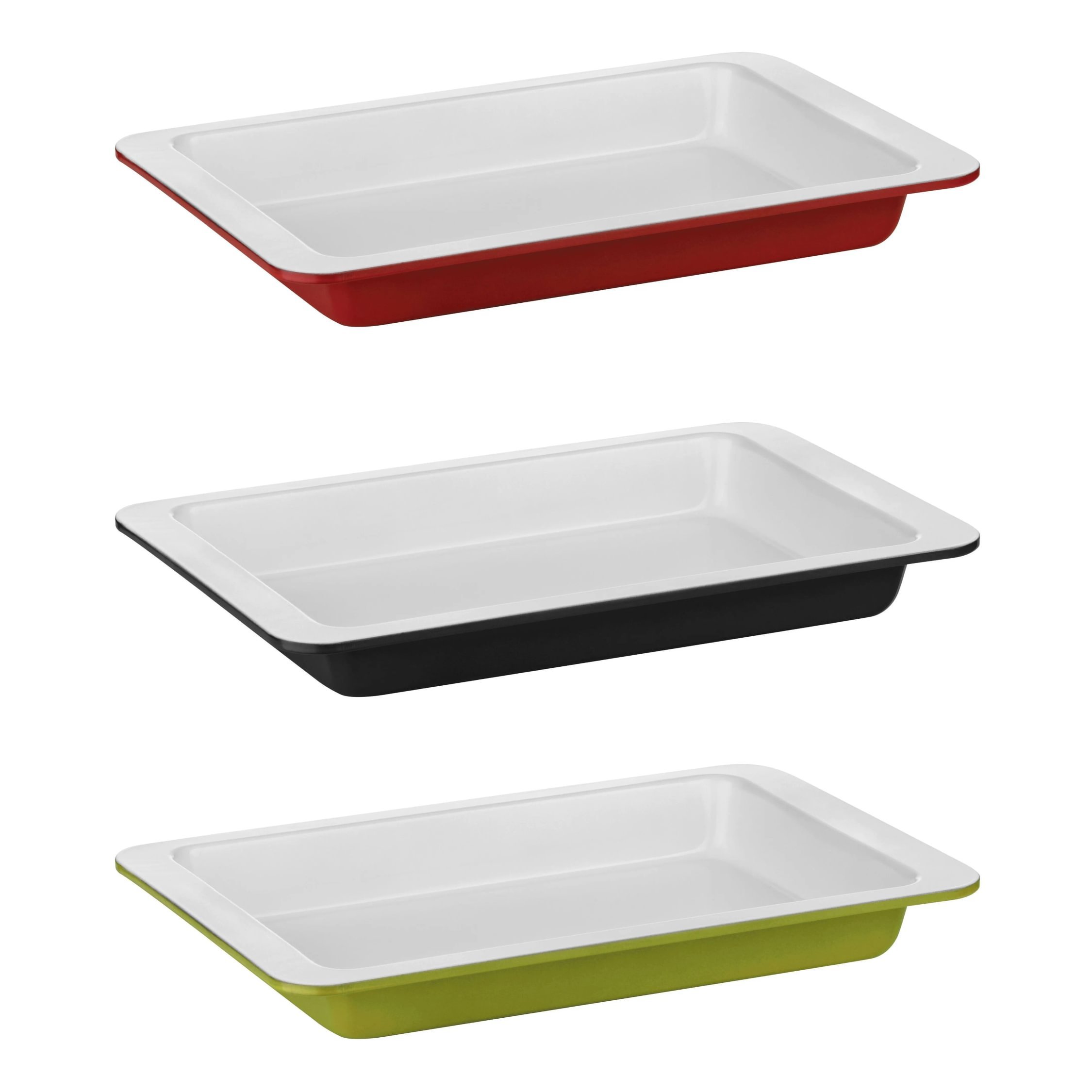 Orsina Ecocook Carbon Steel Baking Dish - Lime Green