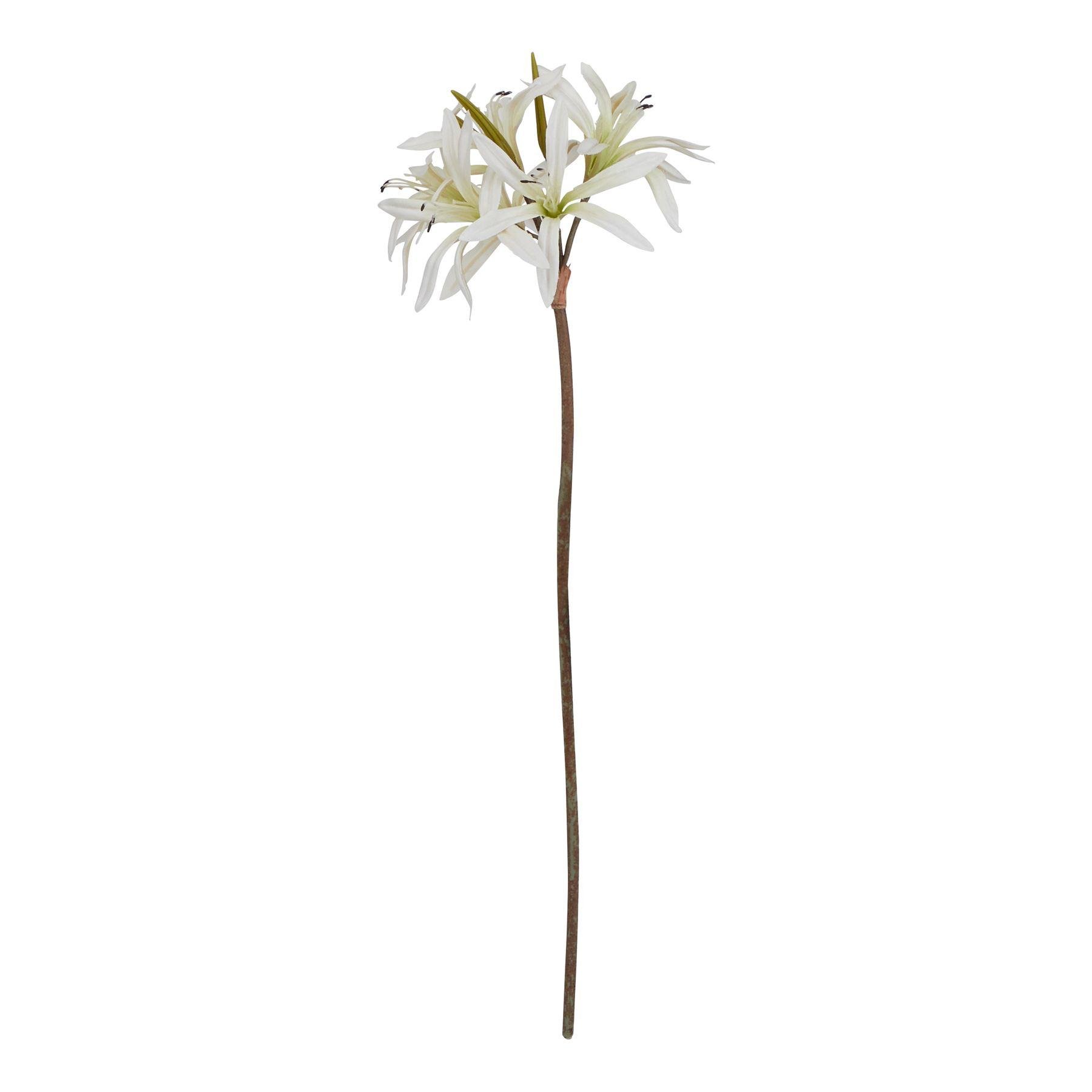 Hill Interiors The Natural Garden Nerine Lily Artificial Flower - White