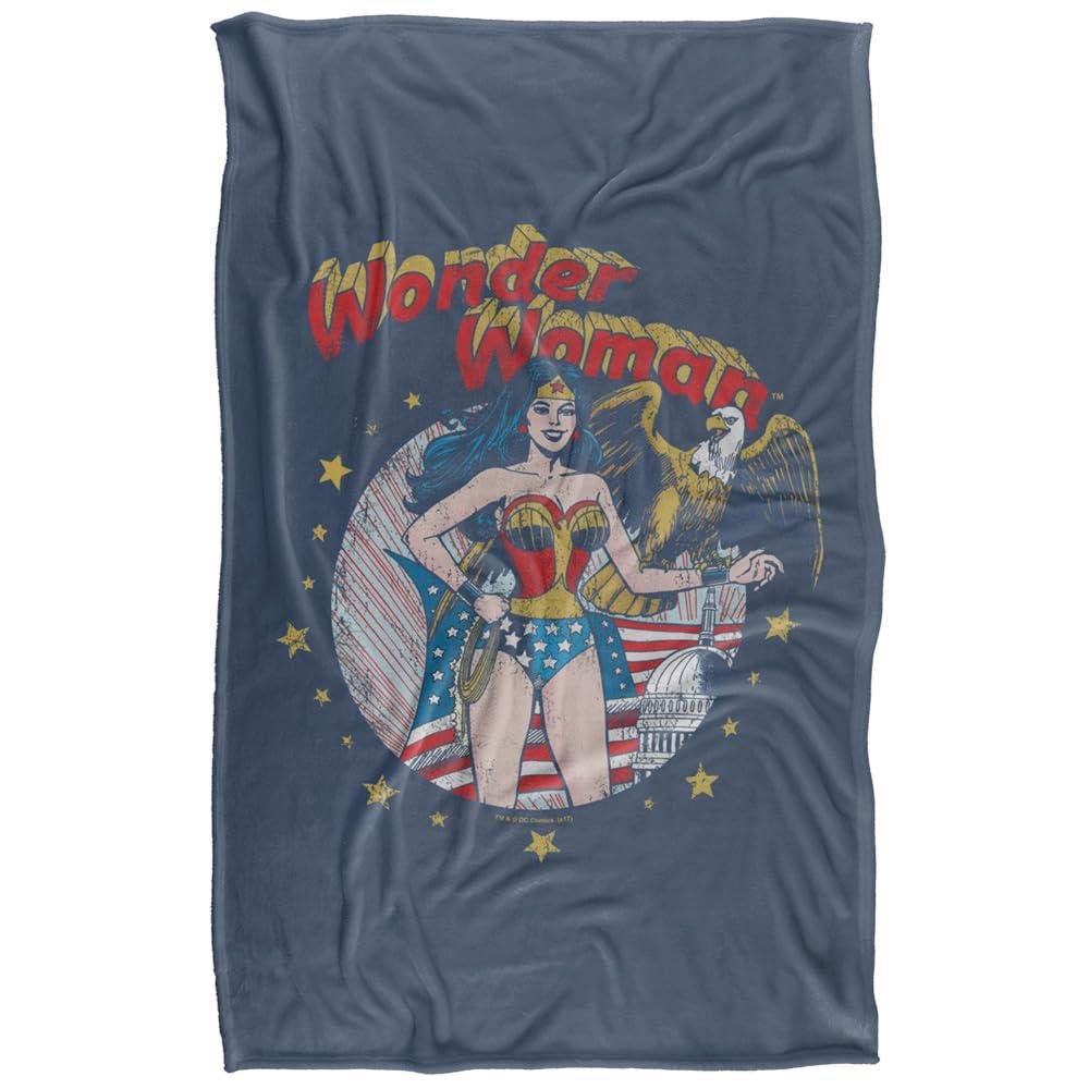 Wonder Woman Justice League Blanket - 147cm x 91cm
