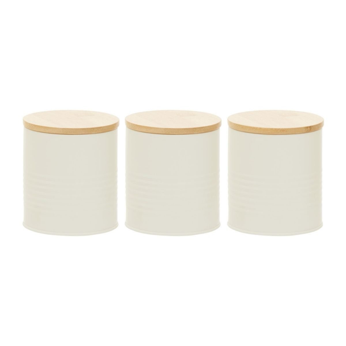 Orsina Set Of 3 Alton Cannisters – Cream