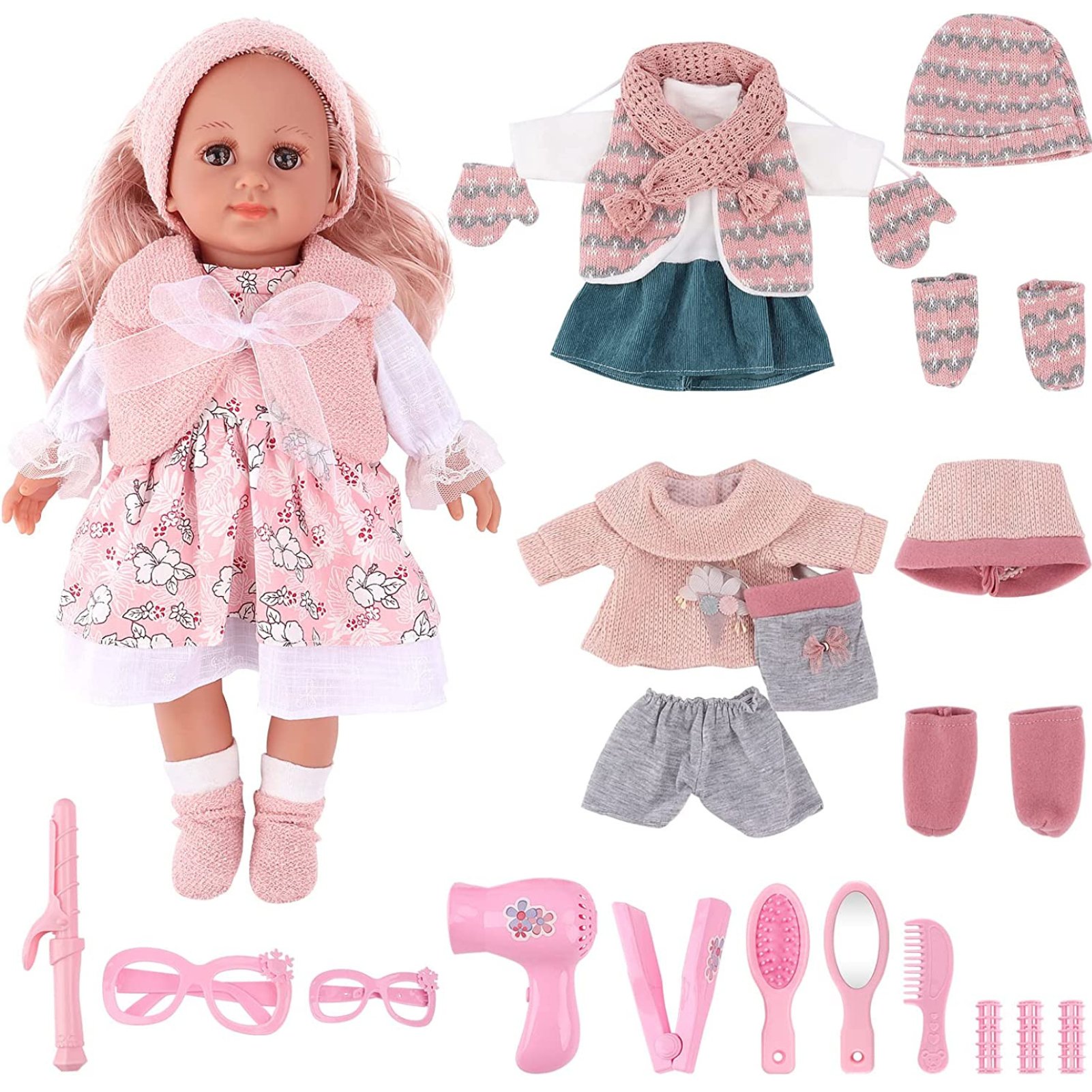 deAO Doll Set- Pink