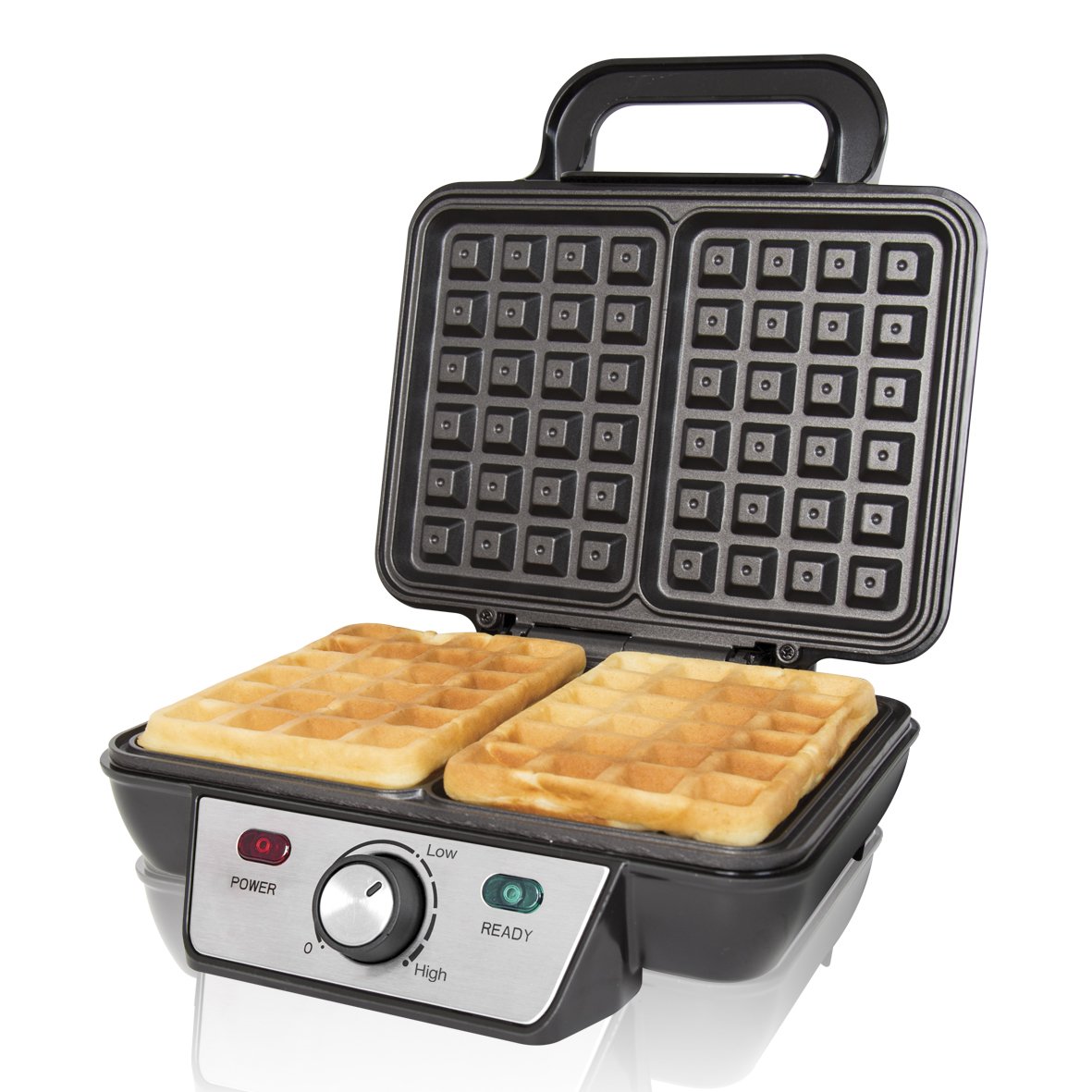 Quest 2 Slice Waffle Maker - Stainless Steel