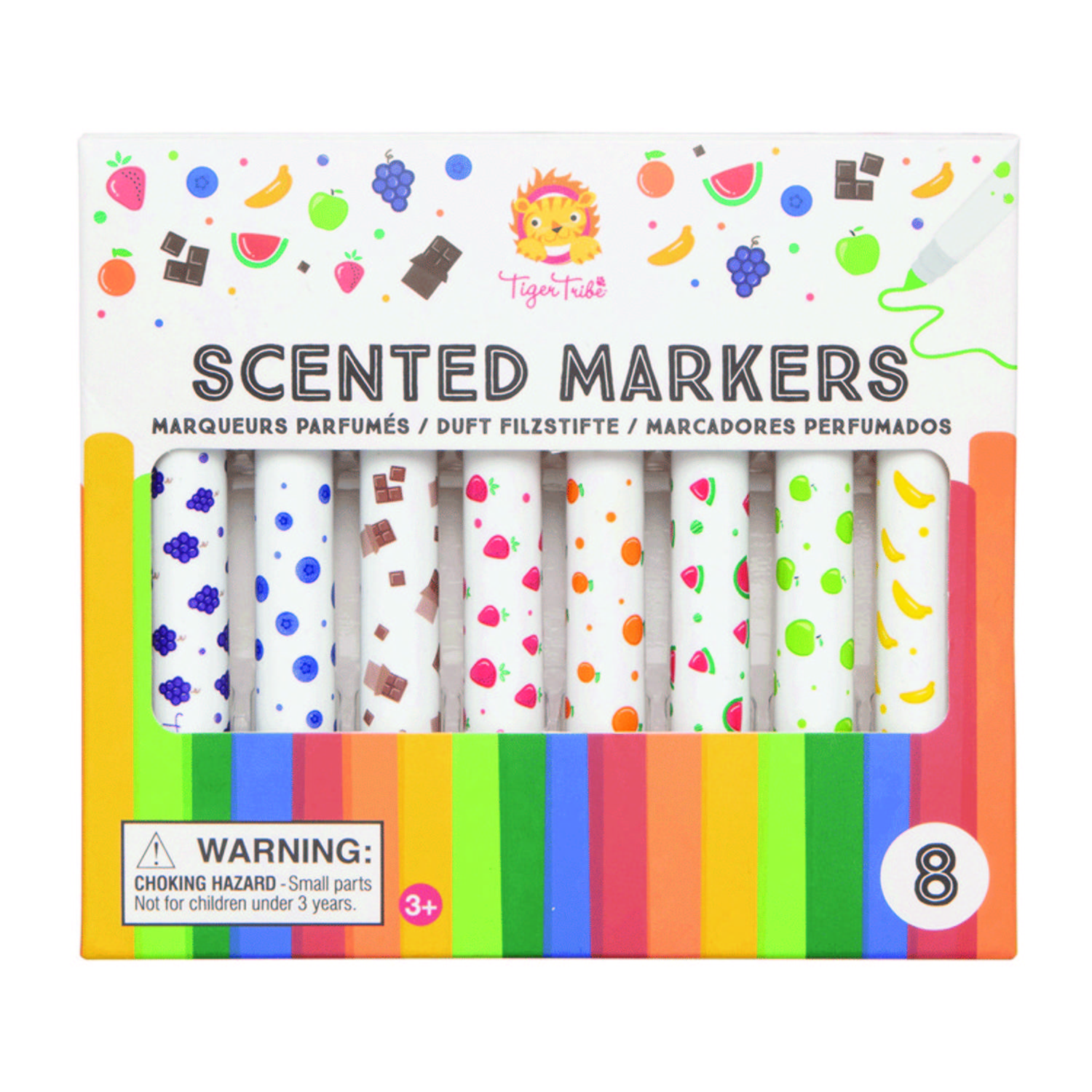 Tiger Tribe Scented Markers - 3 Years +