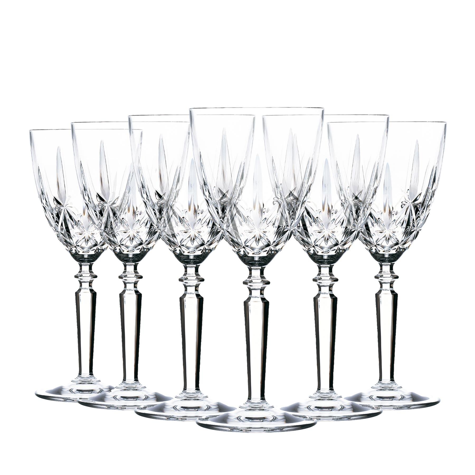 RCR Crystal Orchestra 6 Piece Wine Glasses Goblets Set - 290ml