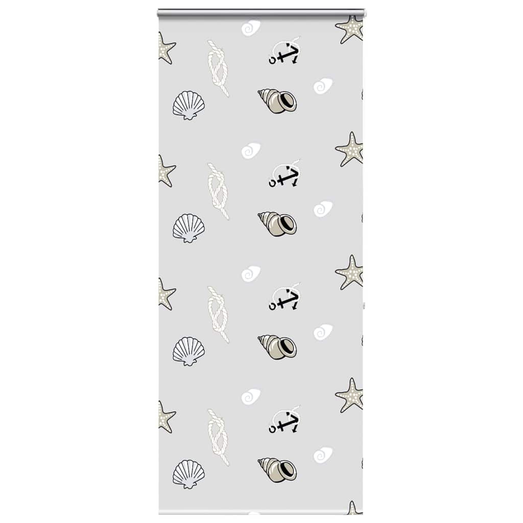 Walplus Cassette PEVA Sea Star Shower Roller Blind - 110 x 240 cm