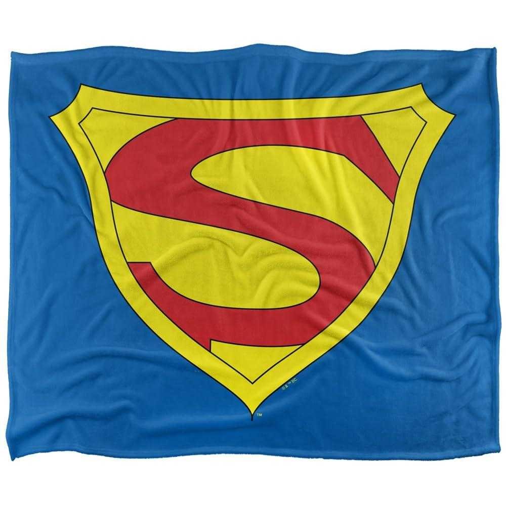 Superman 1941 Shield Soft Touch Blanket - 147cm x 91cm