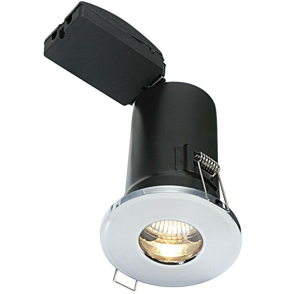 Loops Direct Shieldplus Die Cast Aluminium Downlight - Chrome