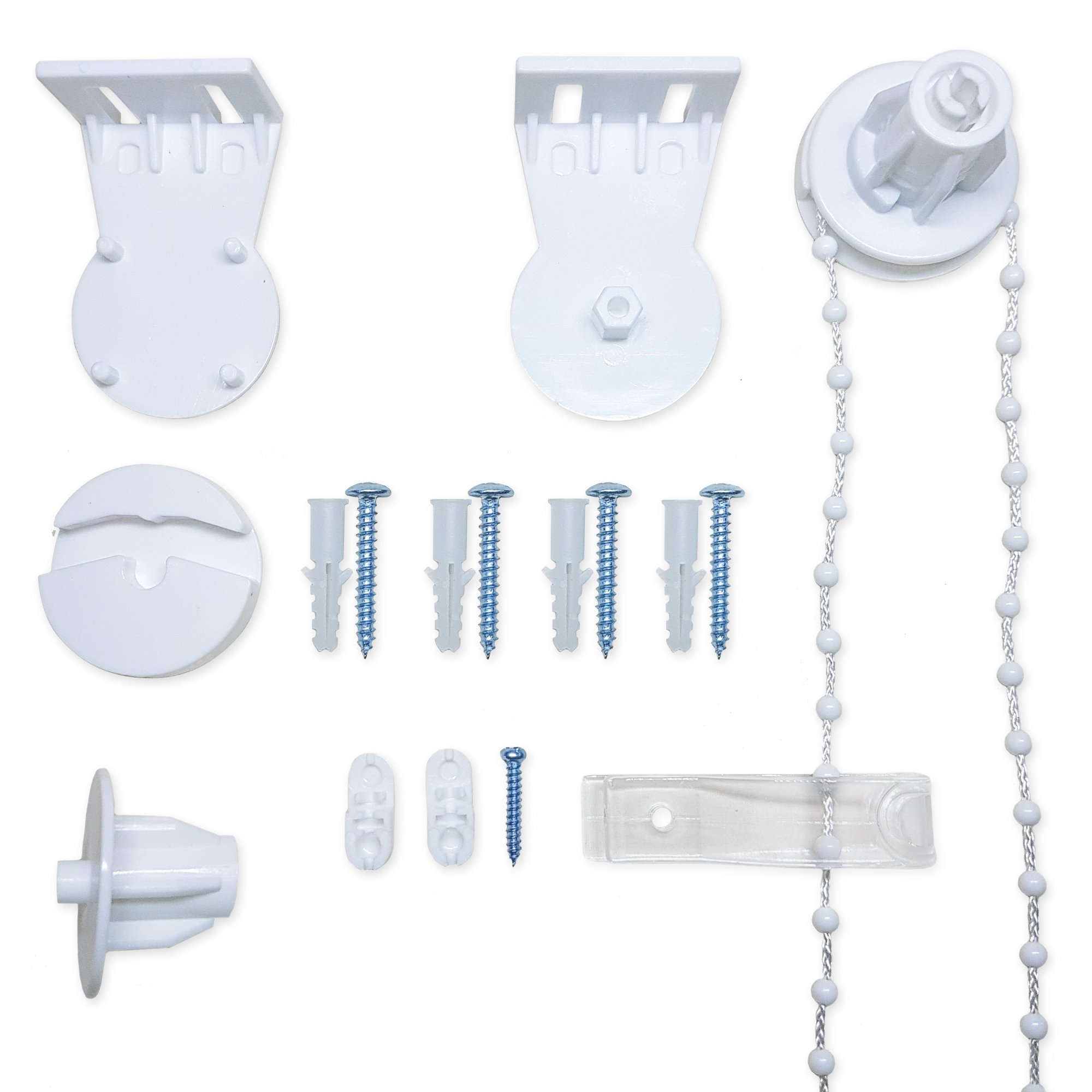 Furnished 25mm Plastic Roller Blind Fitting Set
