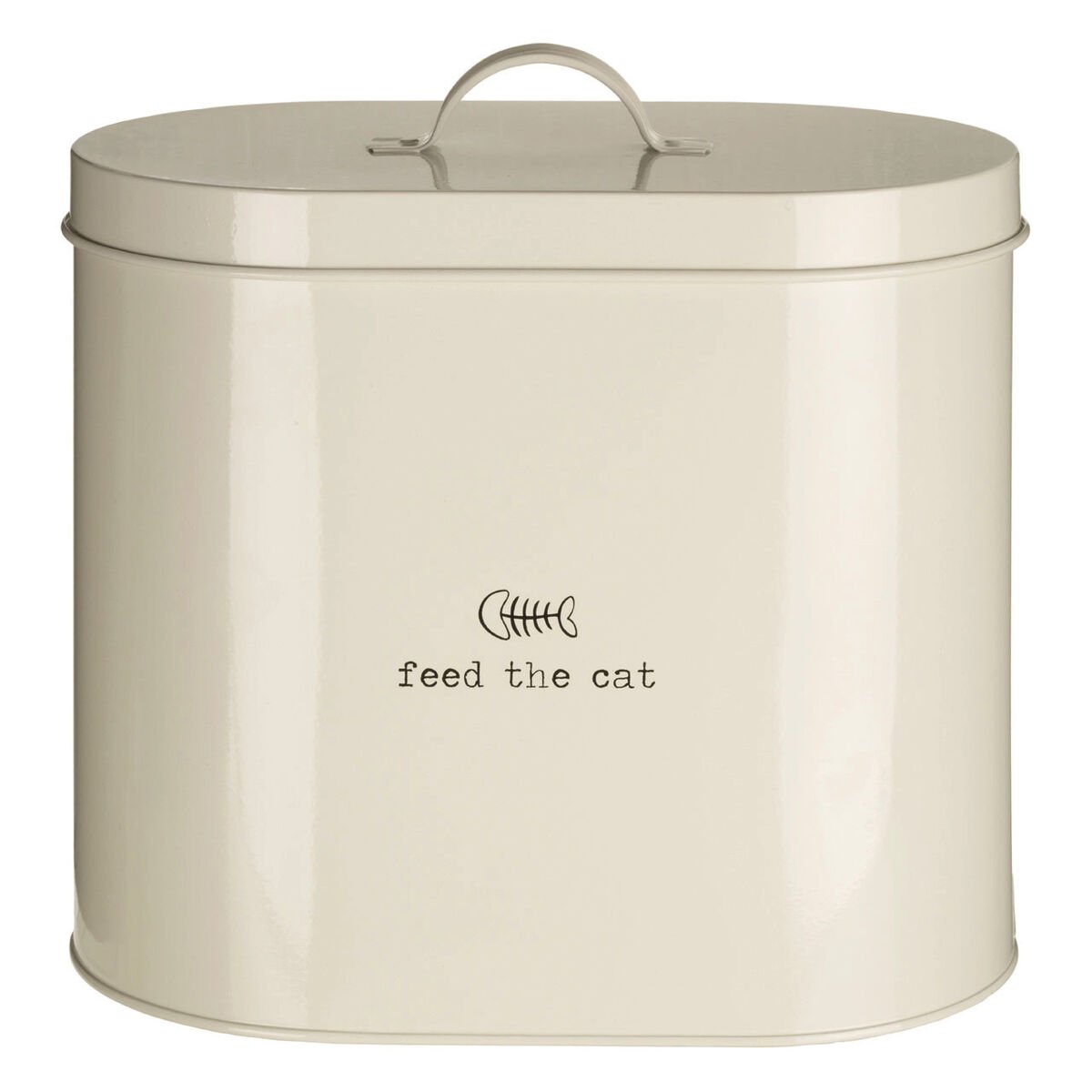 Orsina Adore Pets Cat Food Storage Bin with Scoop 6.5 Litre – Cream