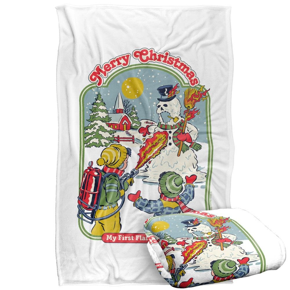Steven Rhodes My First Flamethrower Soft Touch Blanket - 147cm x 91cm