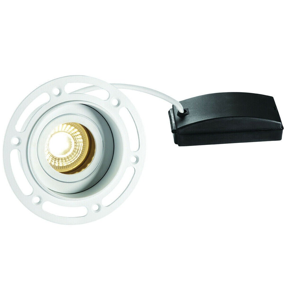 Loops Direct Trimless LED Ceiling Spotlight - Matt White