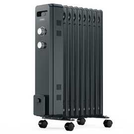 VonHaus 9 Fin 1500W Oil Filled Radiator - Portable