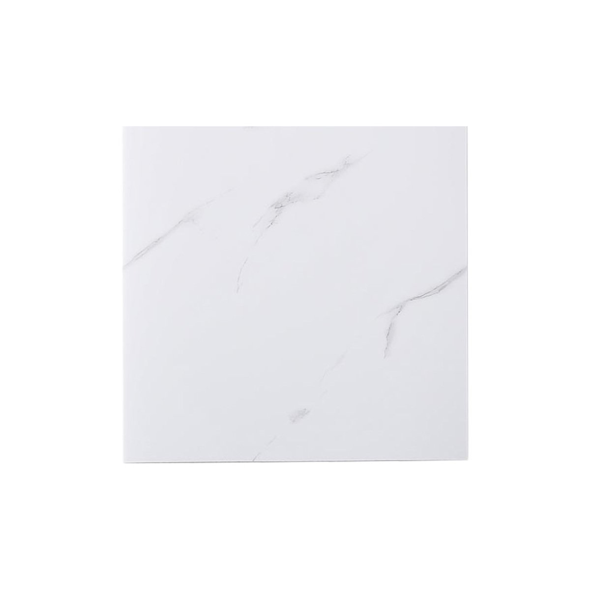 Living and Home 10 Pcs Self-Adhesive Marble Wallpapers - White