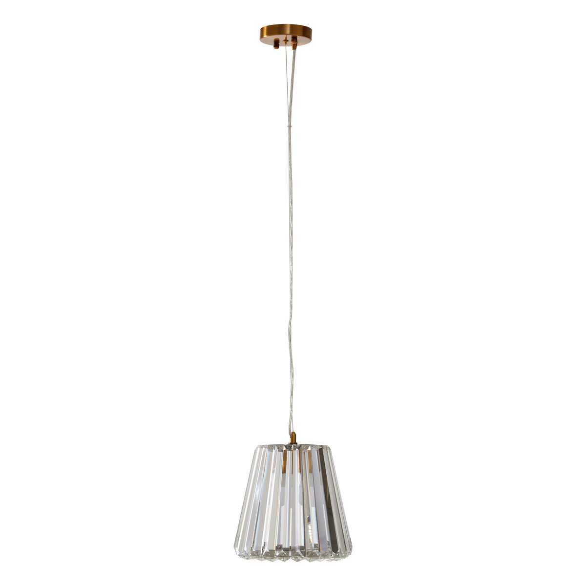 Orsina Crystal Glass Pendant Light - Gold