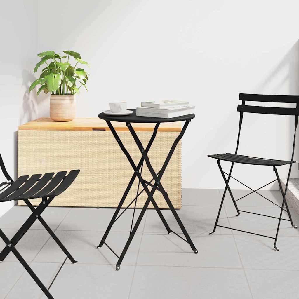Walplus Metal Table - Anthracite - 50 x 50 x 71 cm