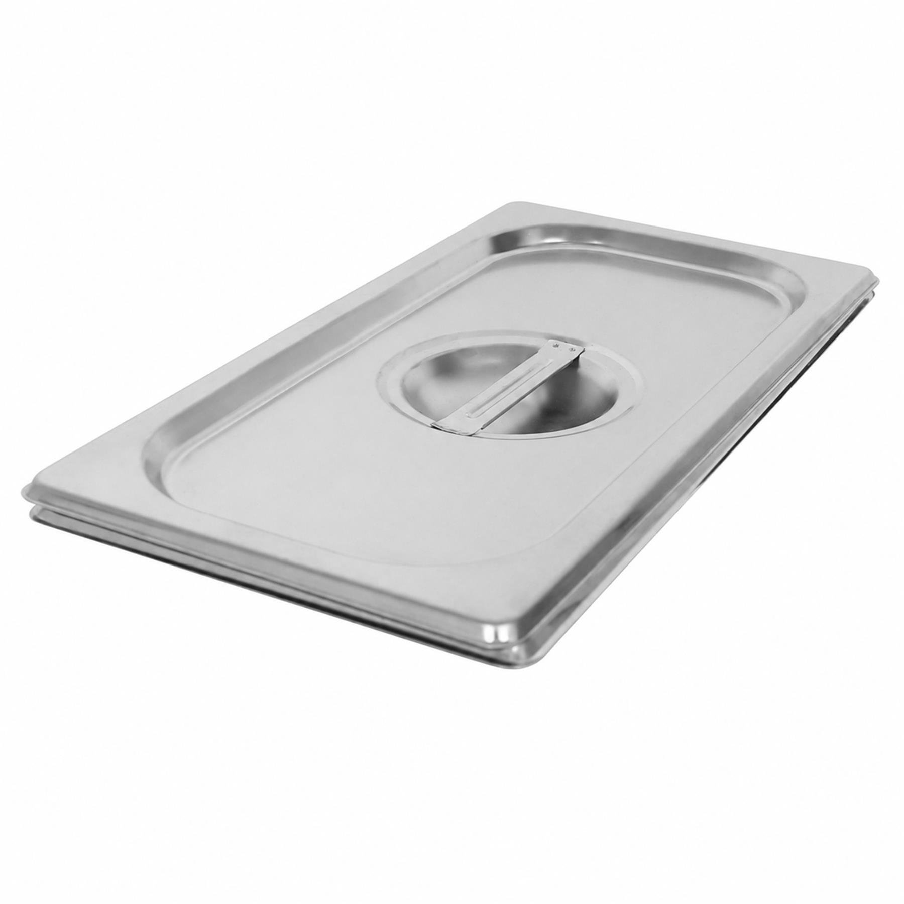 Argon Tableware Steel Gastronorm Container with Lid 1/3 - 650ml