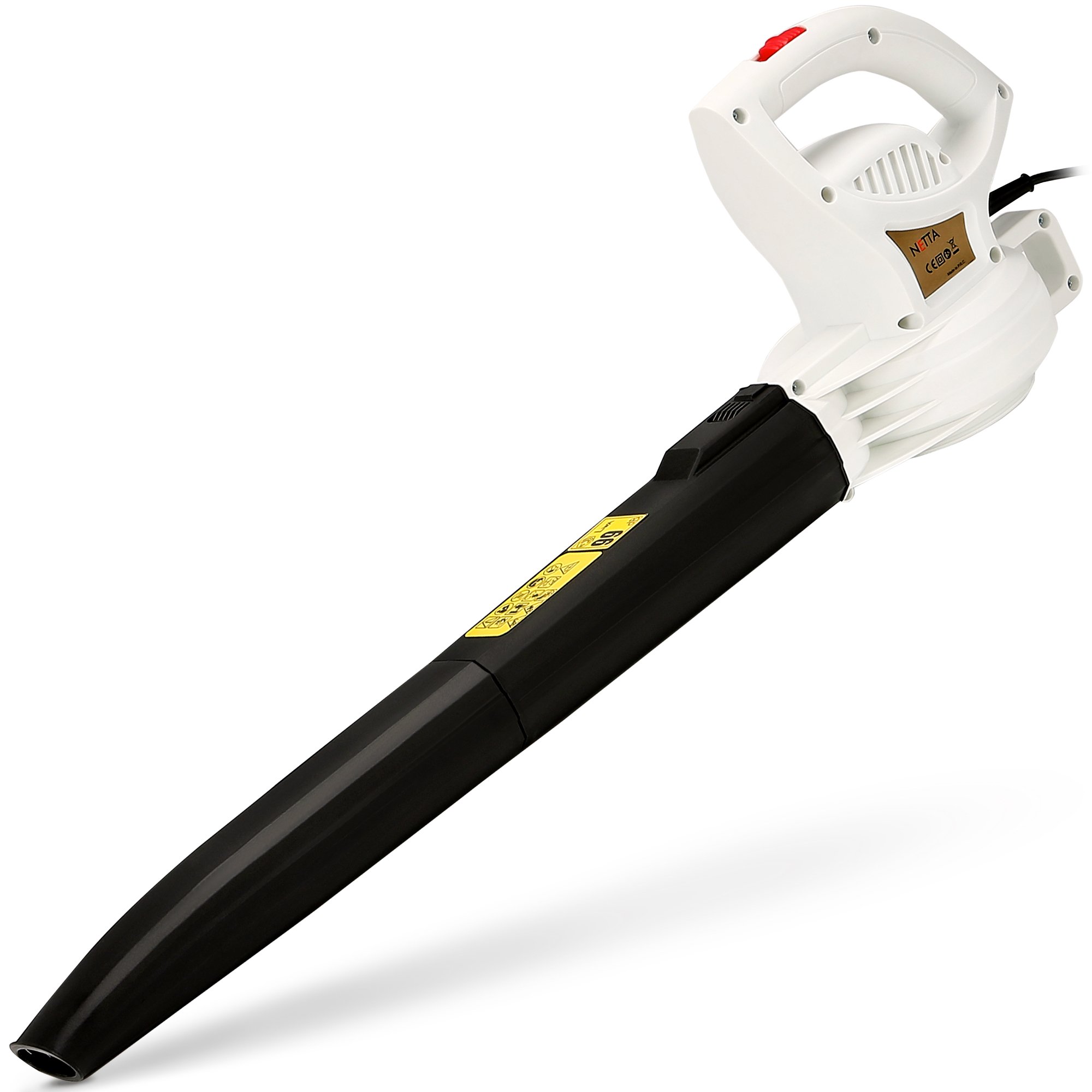 NETTA 3000W 250km/h Air Speed Electric Leaf Blower - 1.8kg