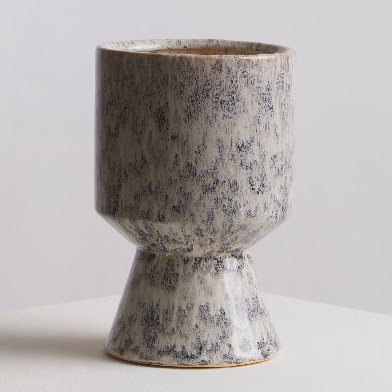 Orsina Shai Large Speckled Planter - Beige