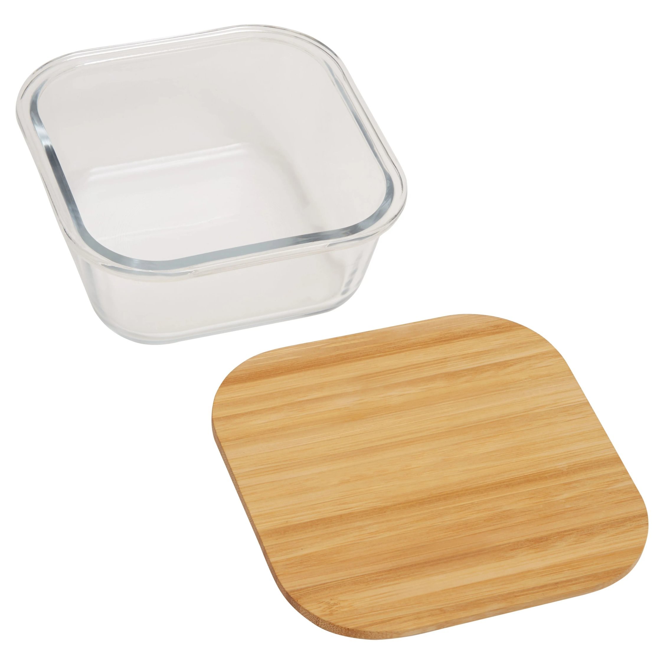 Orsina Freska 800ml Glass Container With Bamboo Lid