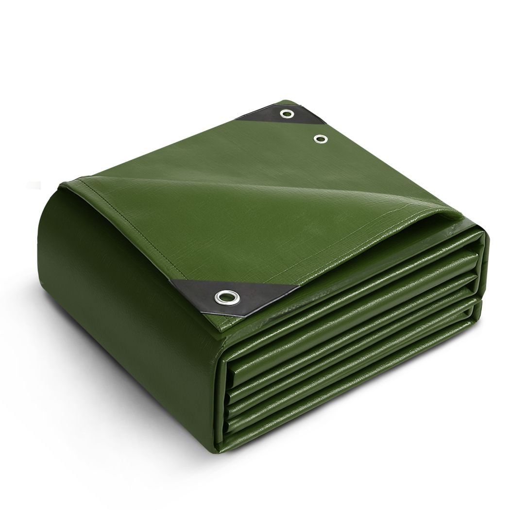 Keplin 90gsm Polyethylene Tarpaulin Cover Sheet 3 x 3m - Green