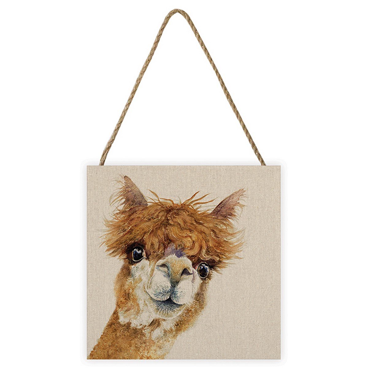 Jane Bannon Wendy Wooden Plaque - Brown