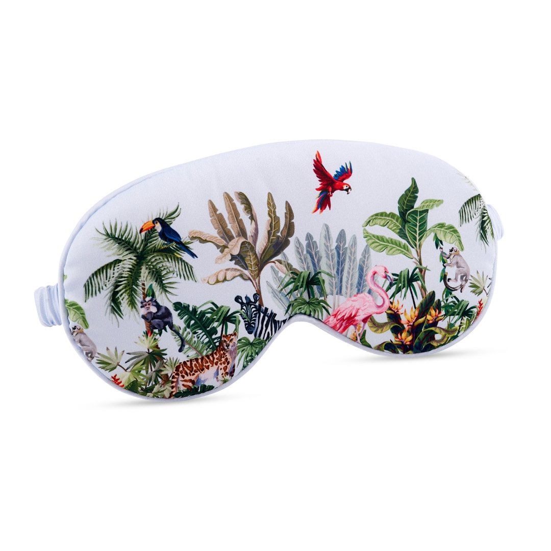 SMUG Satin Sleep Mask - Jungle Print
