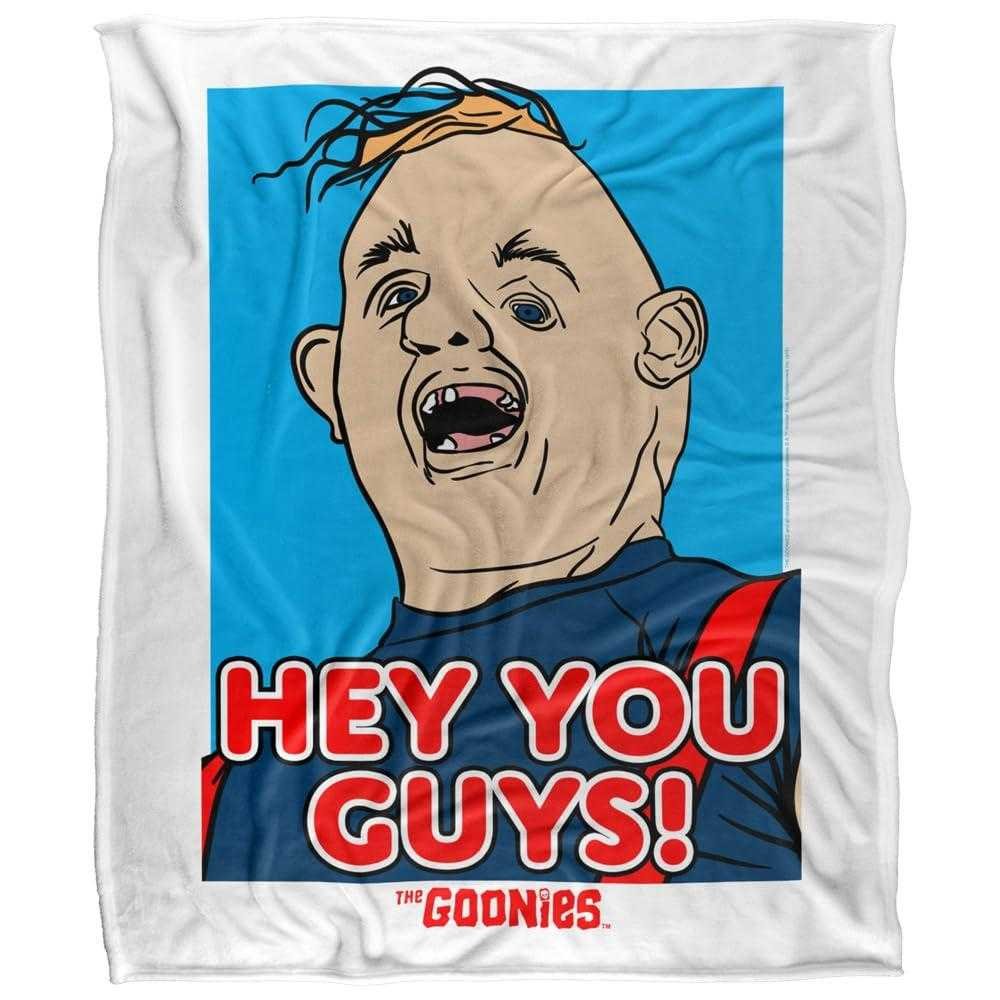 The Goonies Sloth Hey You Guys! Blanket - 147cm x 91cm