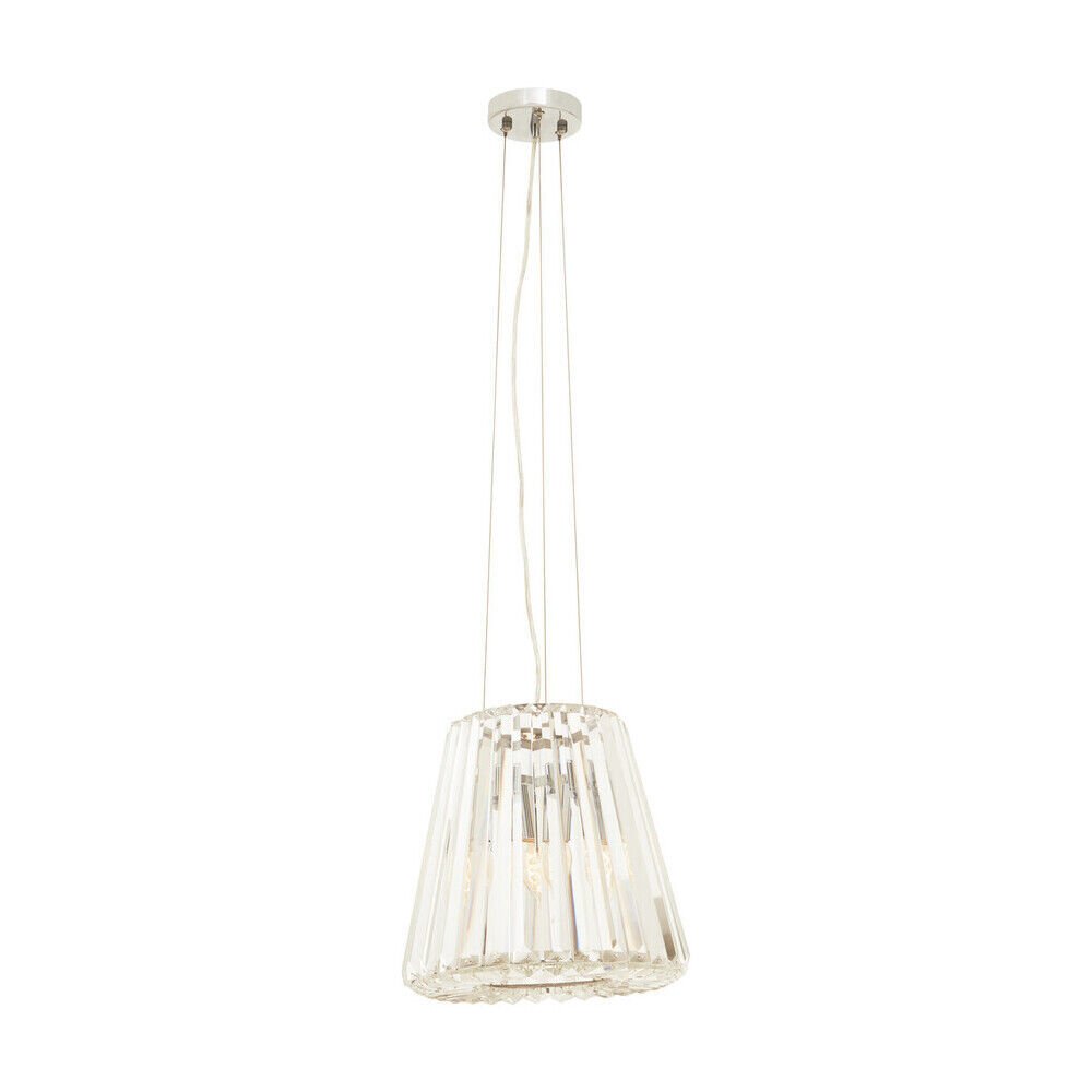 Orsina Kensington Townhouse 3-Bulb Pendant Light - Silver