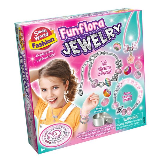 Small World Toys Funflora Jewellery Craft Activity Set