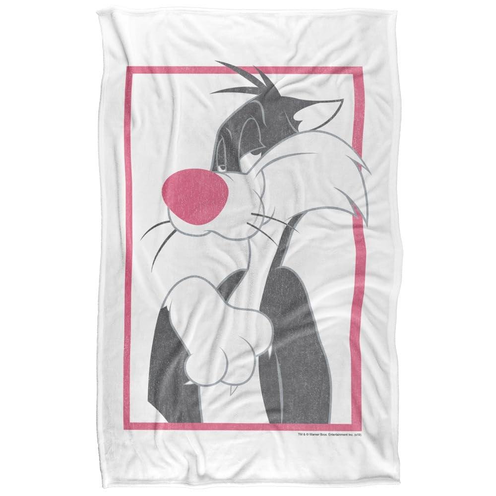 Looney Tunes Sylvester Claws Soft Touch Blanket - 152cm x 127cm
