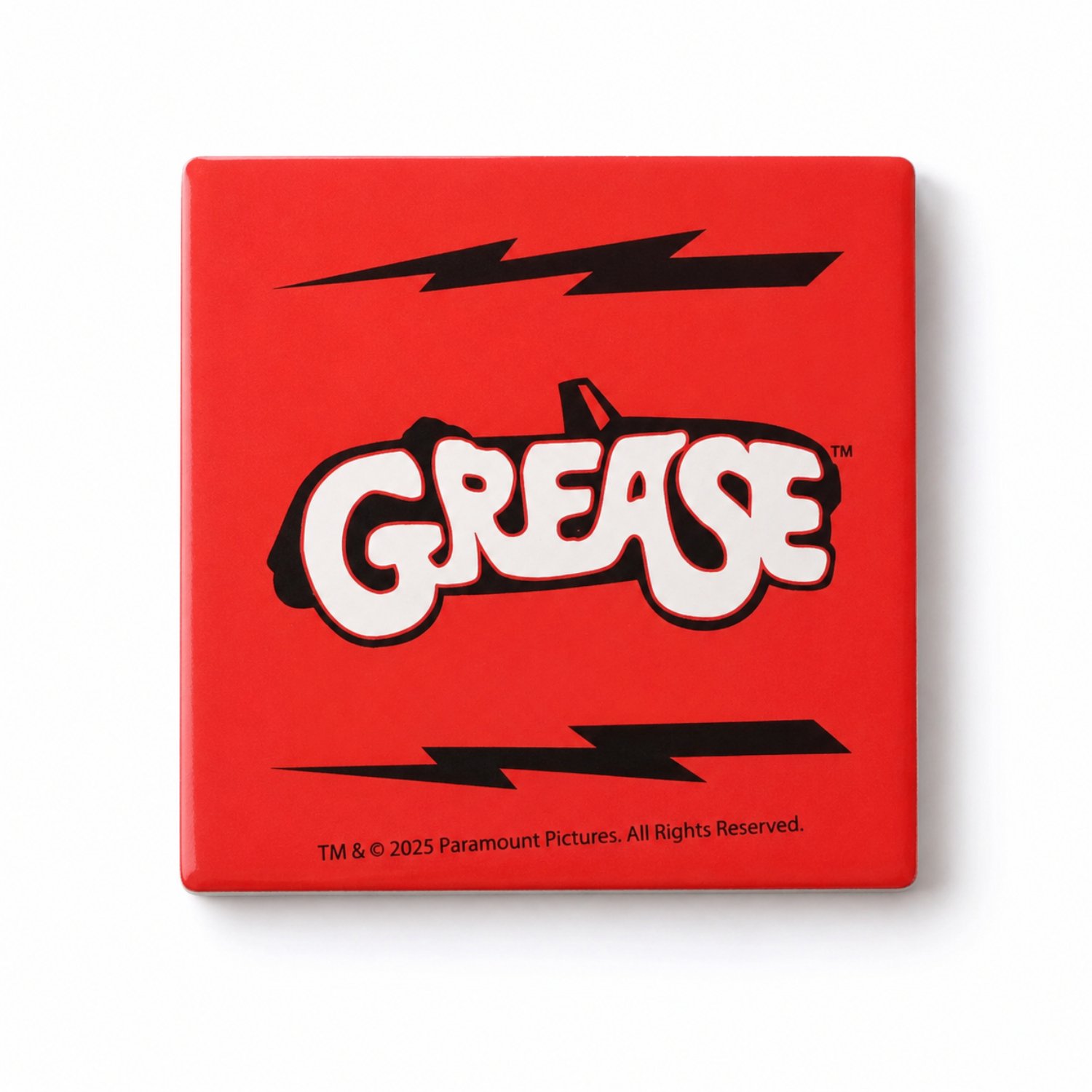 Widdop Fandomania Grease Lightning Coaster -  Red