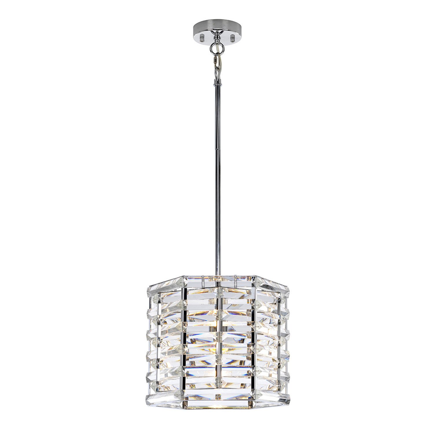 Elstead Shoal Pendant Light - Polished Nickel